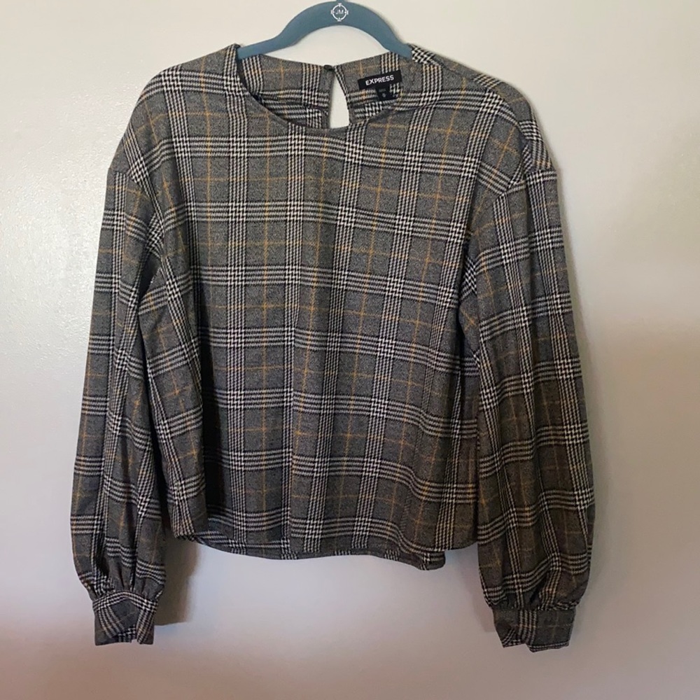 Express long sleeved dress shirt